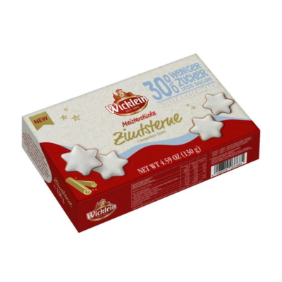 Imbieriniai meduoliai Cinamoninės Žvaigždutės, mažiau cukraus, 130 g