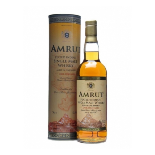 Amrut Peated Cask Strength 0.7L (62.8%) Viskis