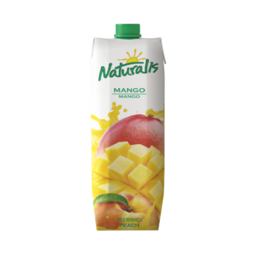 Naturalis Persik Mang Nektaras Su Minktimu 15% 1L Sultys