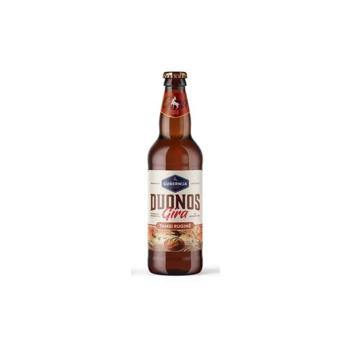 GUBERNIJA DUONOS Tamsi rug(G) 0.5l stikl. (0%)