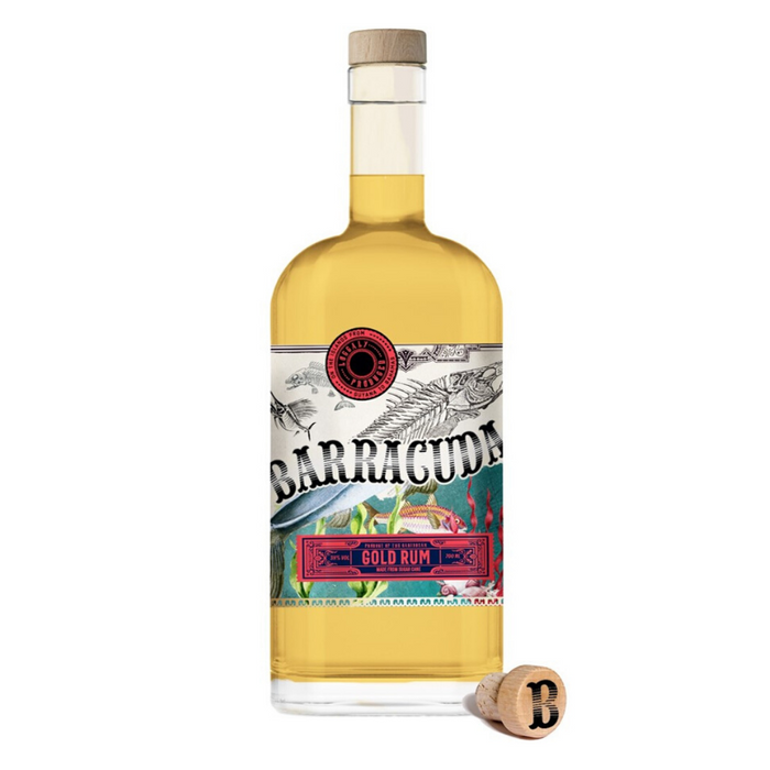 Romas BARRACUDA Gold Rum 0,7 l, 38%