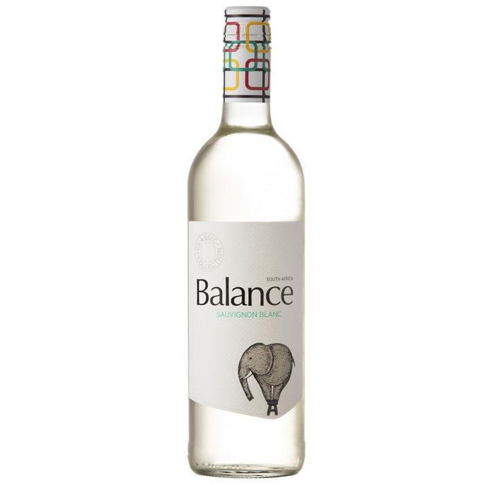 Baltas pusiau sausas vynas BALANCE Classic Sauvignon Blanc, 0,75 l