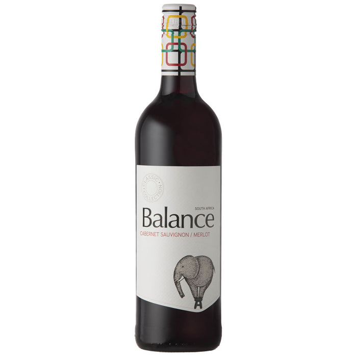 Raudonas pusiau sausas vynas BALANCE Classic Cabernet Sauvignon/Merlot, 0,75 l