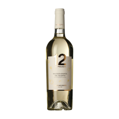 12 E MEZZO MALVASIA BIANCO DEL SALENTO I.G.P. 0.75L 12.5%