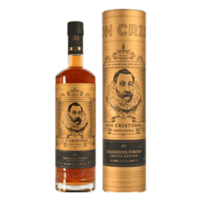 Ron Cristobal Santa Maria Calvados Cask 0.7 l butelis su dėžute
