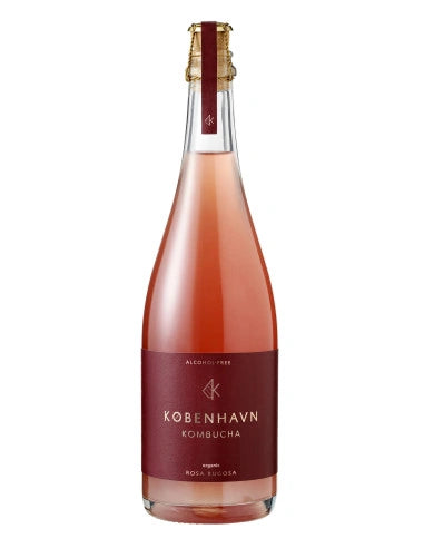 Ekologiška putojanti arbata KOBENHAVN Kombucha Rosa Rugosa, 0,75 l