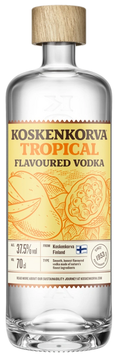 Degtinė KOSKENKORVA Tropical Vodka, 0,7 l, 37,5%