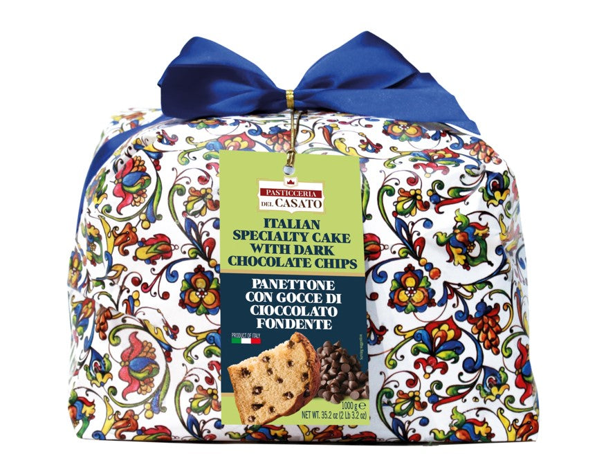 Italiðkas PANETTONE pyragas su juodojo ðokolado gabaliukais