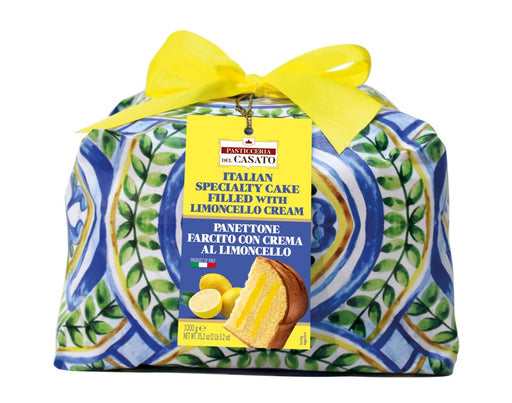 Italiðkas PANETTONE pyragas su limoncello kremo ádaru