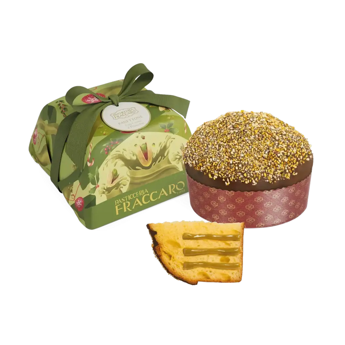 Panettone pyragas FRACCARO su pistacijų kremo įdaru, 750 g