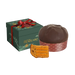 Kakavinis Panettone pyragas FRACCARO su abrikosų įdaru ir juodojo šokolado glaistu „Vienna Style“, 750 g