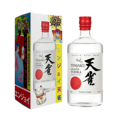 Tenjaku Vodka 0.7 l butelis su dėžute