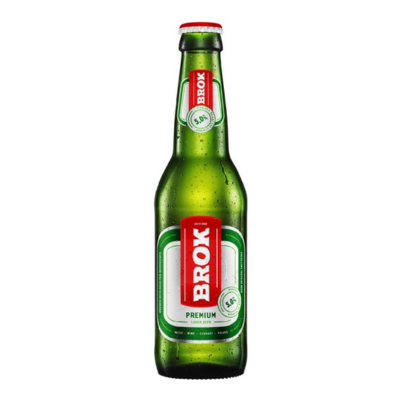 BROK Premium Lager Beer (ST) 0,33L, 5% /Šviesusis alus [D.] (24 vnt.)