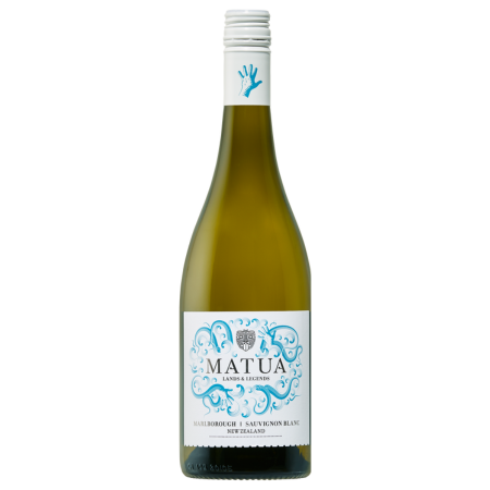 Baltasis vynas MATUA Lands&Legends Sauvignon Blanc 0,75 l, 13%
