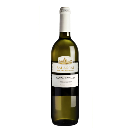 Baltas vynas BADAGONI Alazani Valley White Semi Sweet 0,75 l