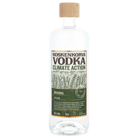 Degtinė KOSKENKORVA Vodka Climate Action 0,7 l, 40%