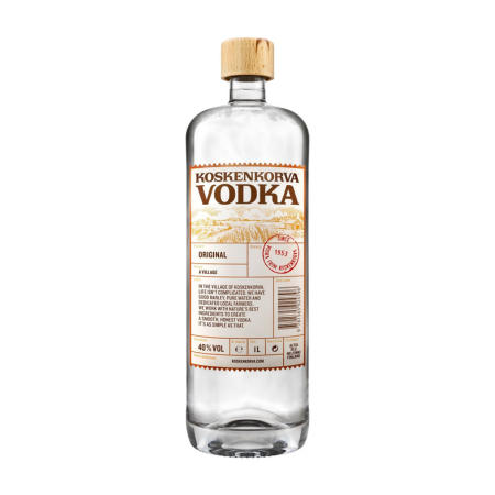 Degtinė KOSKENKORVA Vodka Original 1 l, 40%