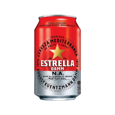 ESTRELLA DAMM Non Alcoholic Beer (Šviesusis nealkoholinis alus) [D.] (24)
