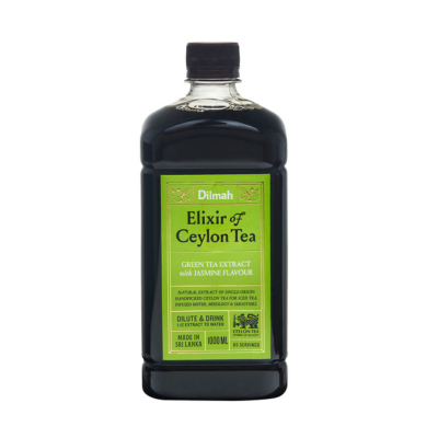 Jazminų skonio žaliosios arbatos koncentratas DILMAH ELIXIR, 1000 ml