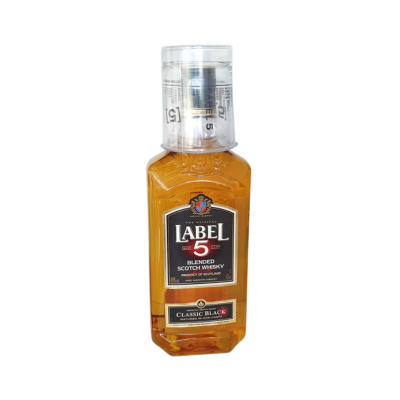 LABEL 5 Blended Scotch Whisky 0,7l + taurele (40%)