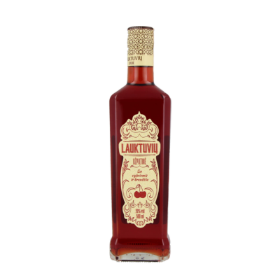 LAUKTUVIŲ vyšnios su brendžiu 0.5 L (20%)