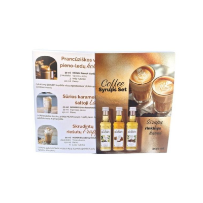 MONIN KAVAI Sirupų rinkinys 3 vntx50 ml