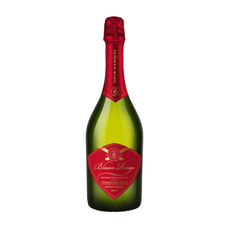 Putojantis vynas Cremant De Limoux Brut, BLASON ROUGE, 0,75 l, 12%