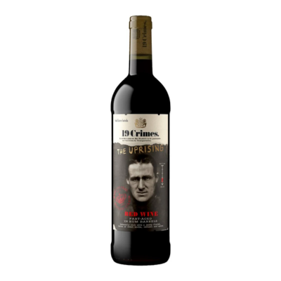 Raudonas pusiau sausas vynas 19 CRIMES The Uprising Red, 0,75 l