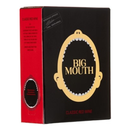 Raudonas vynas BIG MOUTH Sassy Red BIB, 3 l