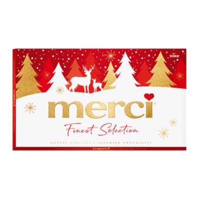 Saldainių rinkinys MERCI, 400 g