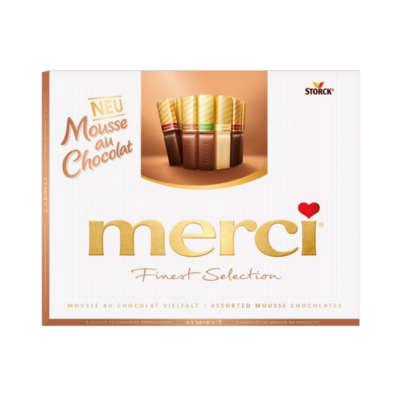 Saldainių rinkinys MERCI rinkinys Mousse, 210 g