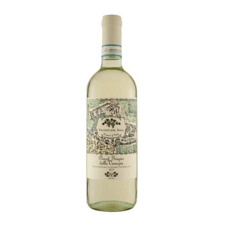 VIGNETI D'SOLE Pinot Grigio DOC 0,75 l, baltas sausas vynas
