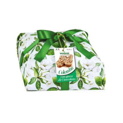 Pyragas COLOMBA su juodojo šokolado gabaliukais, 900 g