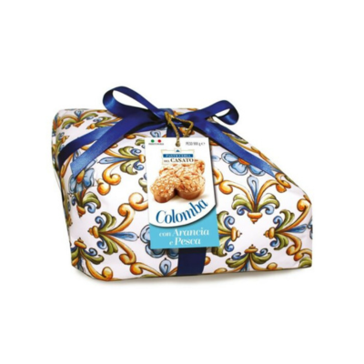 Velykinis pyragas COLOMBA su persikais, 900 g