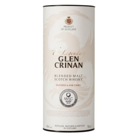 Viskis GLEN CRINAN Blended Malt Scotch Whisky 0,7 l, 40%