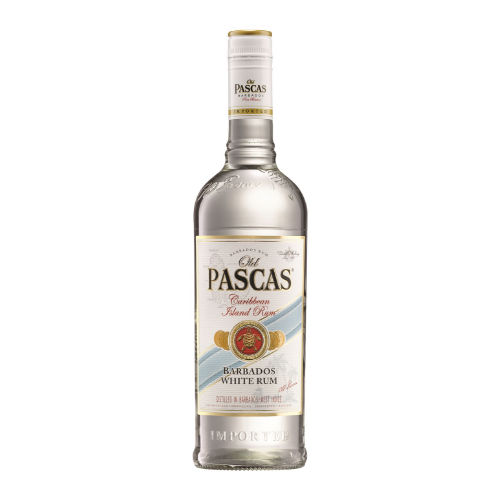 Old Pascas Barbados White Rum 0.7L (37.5%) Romas
