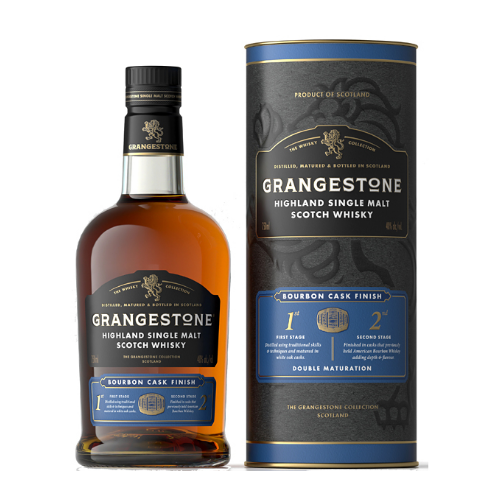 GRANGESTONE Highland Single Malt Bourbon cask finish (40%) 0.7L + GB