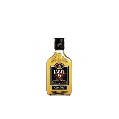 LABEL 5 Classic Black Blended Scotch Whisky (40%) 0,35L