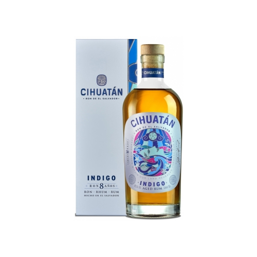 Cihuatan Indigo 8YO (40%) 0.7l + GB