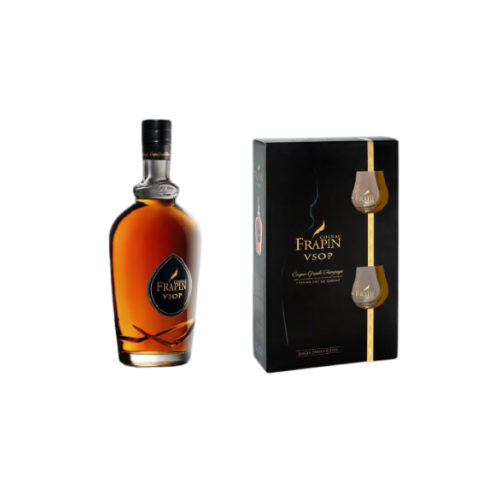 FRAPIN Cognac VSOP Grande Champagne (40%) 0,70L + GB + GLASS