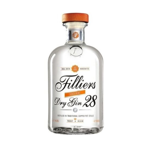 Filliers Tangerine Dry Gin 28 43.7% 0.5L Dinas