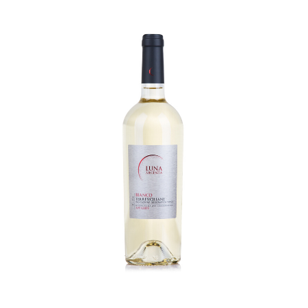 Vynas Luna Argenta Bianco Terre Siciliane 14.5% Balt. Saus. 0 75L Vynas