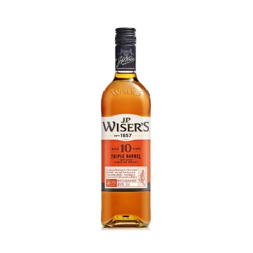 J.p. Wisers Triple Barrel 10 Yo 0.7L (40%) Viskis