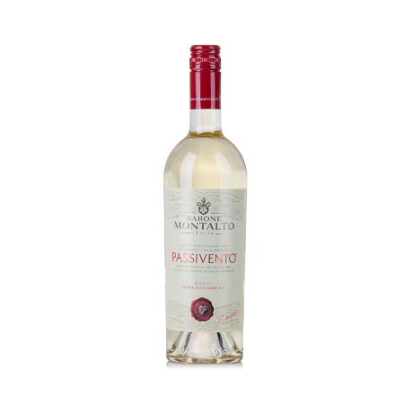 Vynas Barone Montalto Passivento Bianco 12.5% Balt. Saus. 0 75L Vynas