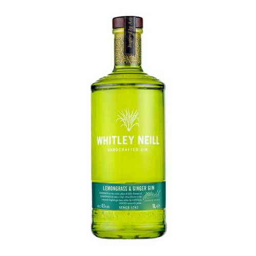 Whitley Neill Lemongrass & Ginger 43% 1L Dinas