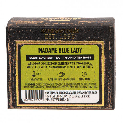 Babingtons „Madame Blue Lady“, 18 vnt.