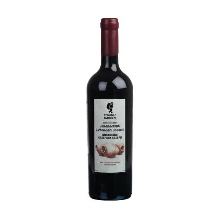 Glekhuri Kisiskhevi Saperavi Qvevri Red Dry 0.75L (13.5%) Vynas