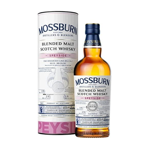 Mossburn Speyside + Gb 0.7L (46%) Viskis